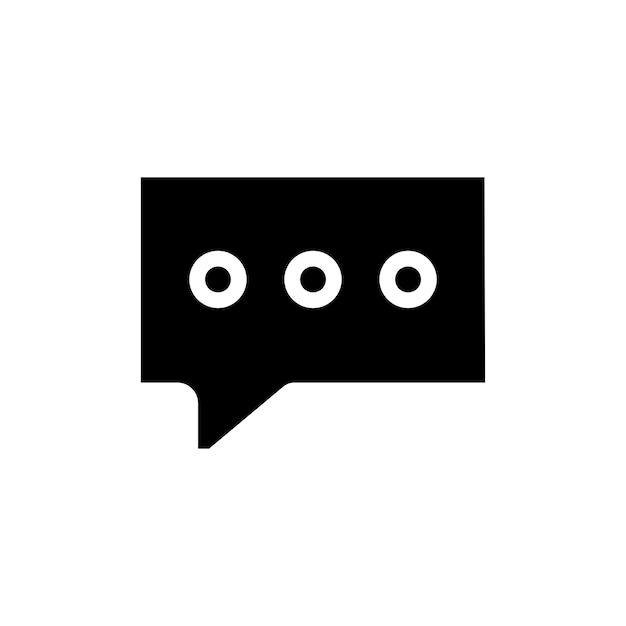 Comentario icono conjunto conversación discurso mensaje burbuja vector símbolo señal de retroalimentación señal de conversación