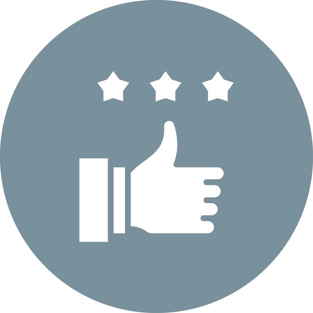 Comentarios de clientes Ilustración del icono vectorial del conjunto de iconos de marketing