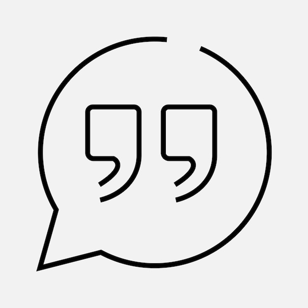 Comentarios y testimonios Iconos de la serie Monoline