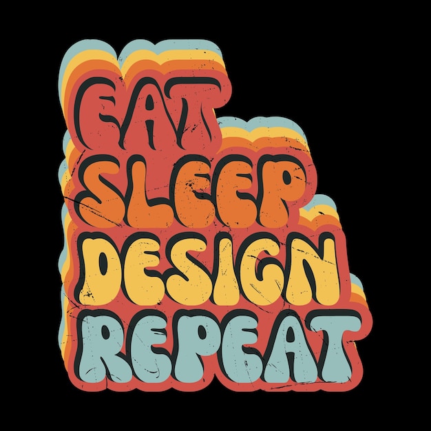 Comer sueño diseño repetir ingeniero de arquitectura graciosa diseño de camiseta de arquitectura vintage