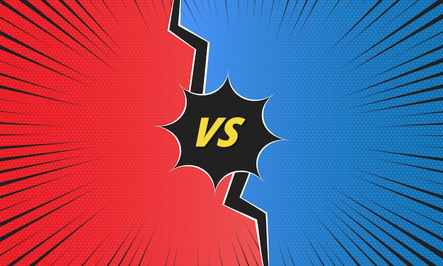 Comic versus fondo