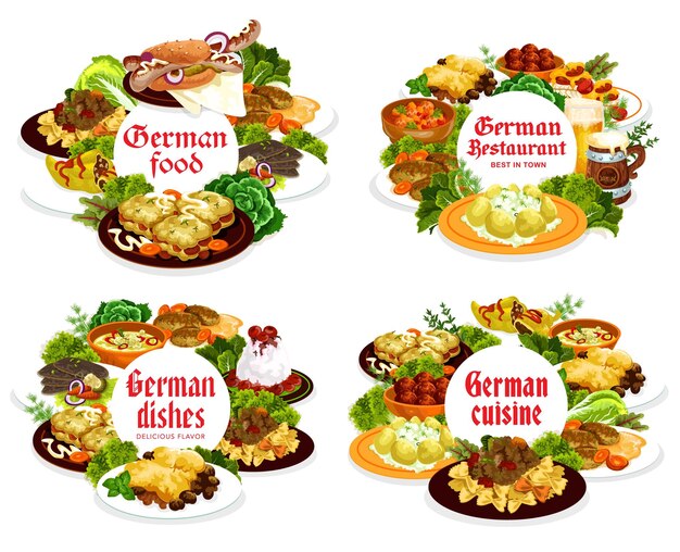 comida alemana cocina comidas y platos almuerzo cena