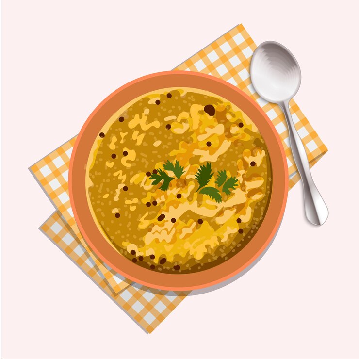 Vector comida asiática