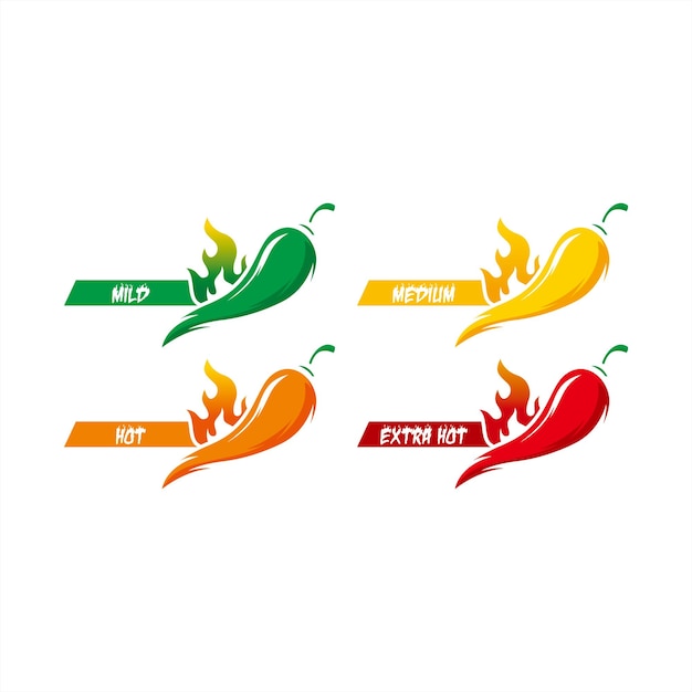 Comida caliente con chile picante