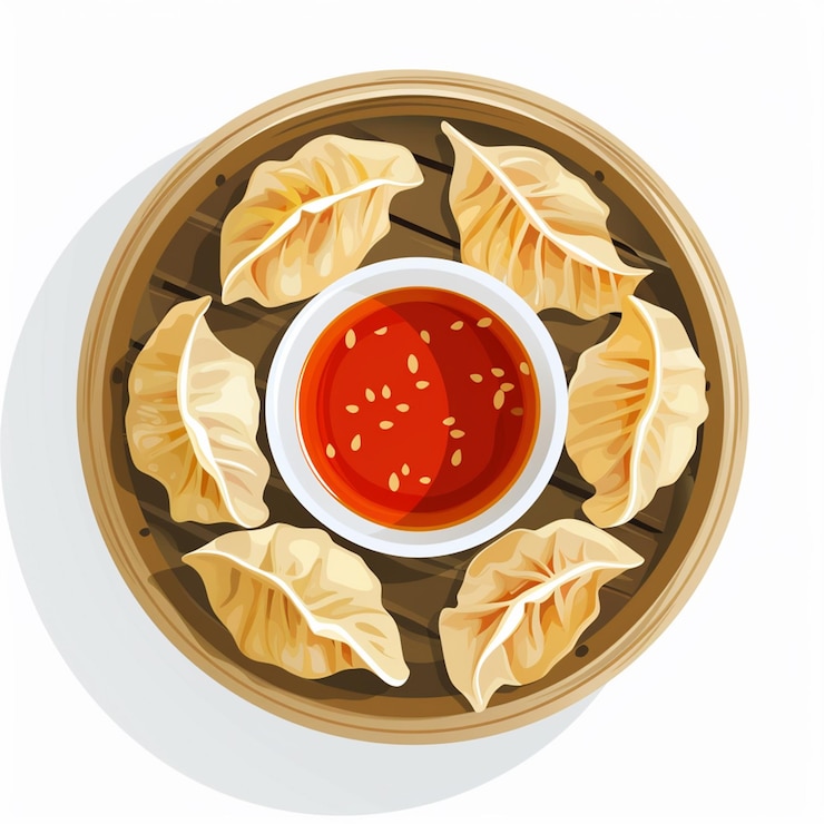 Vector comida china vector asiático ilustración china cultura asiática comida fondo tradicional ori