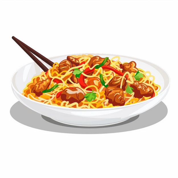 comida china vector asiático ilustración china cultura asiática comida fondo tradicional ori