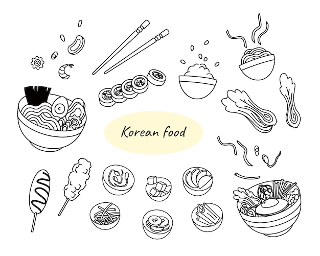 La comida coreana