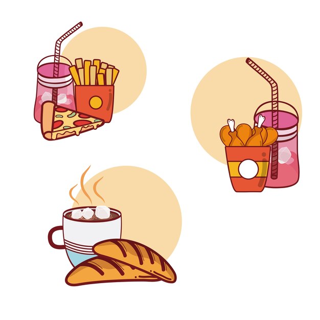 Comida rápida con combos