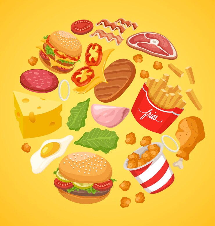 Vector comida rápida23