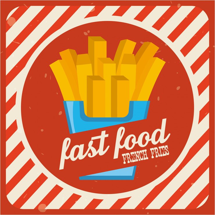 Vector comida rápida