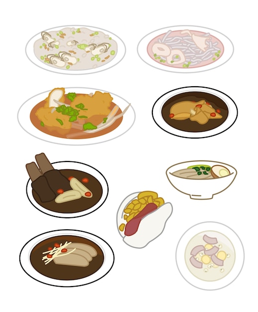 Comidas tradicionales de Taiwán