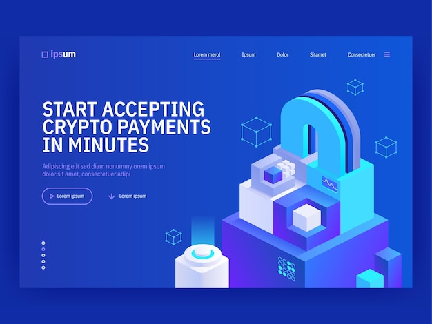 Comienzo a aceptar pagos de criptografía minutos isométricos