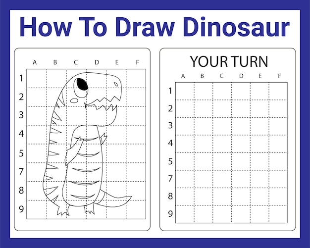 Cómo dibujar dinosaurios para niños