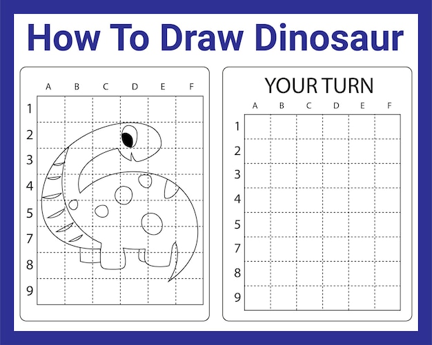 Cómo dibujar dinosaurios para niños