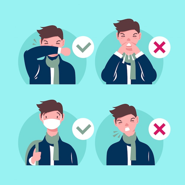 Cómo estornudar prevención