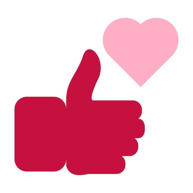 Como el gesto en la foto en el vector de iconos de las redes sociales