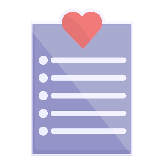 Como icono de lista de deseos vector de dibujos animados Compra de tienda Orden de compra