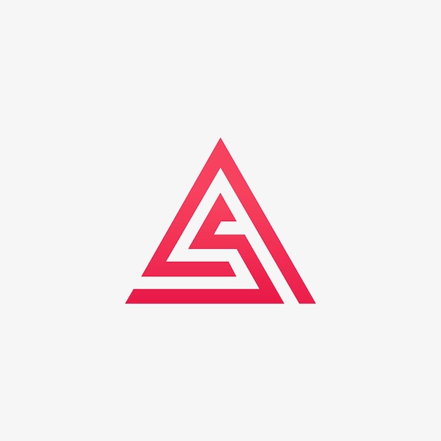 Como vector de logotipo minimalista