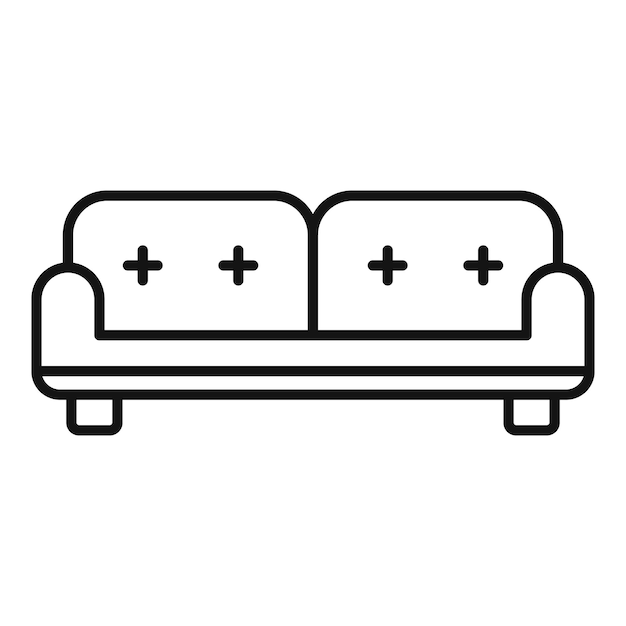 El cómodo sofá con almohadas es perfecto para relajarse en casa.