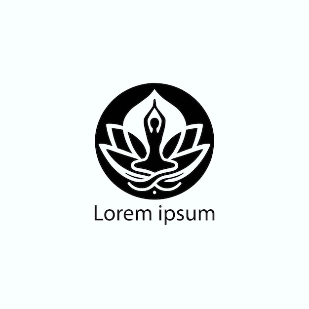 Una compañía de diseño de logotipos de yoga