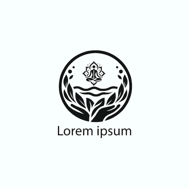 Una compañía de diseño de logotipos de yoga