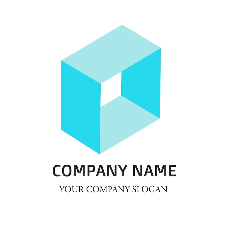 Vector compañía y logotipo corporativo