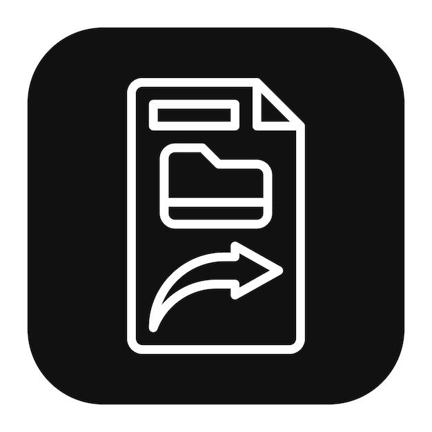 Compartir archivos Ilustración vectorial