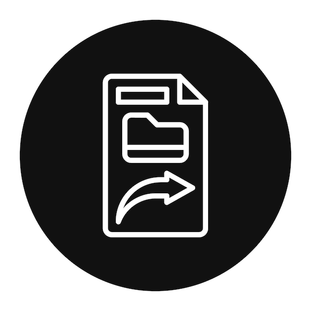 Compartir archivos Ilustración vectorial