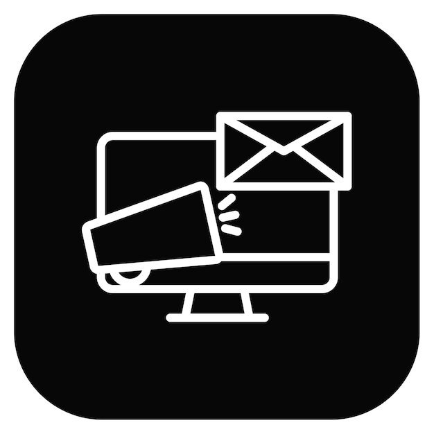Compartir contenido de ilustración vectorial