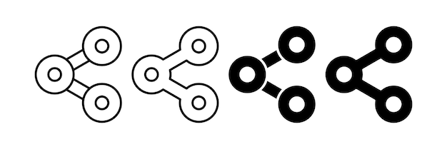 compartir el diseño del conjunto de iconos para la interfaz de usuario web