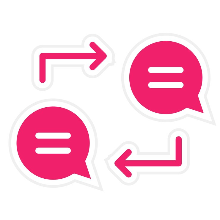Vector compartir el diseño vectorial estilo del icono