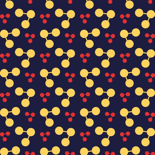 Compartir fondo azul moda repitiendo patrón colorido ilustración vectorial
