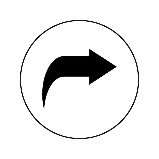 Compartir el icono sólido con el círculo