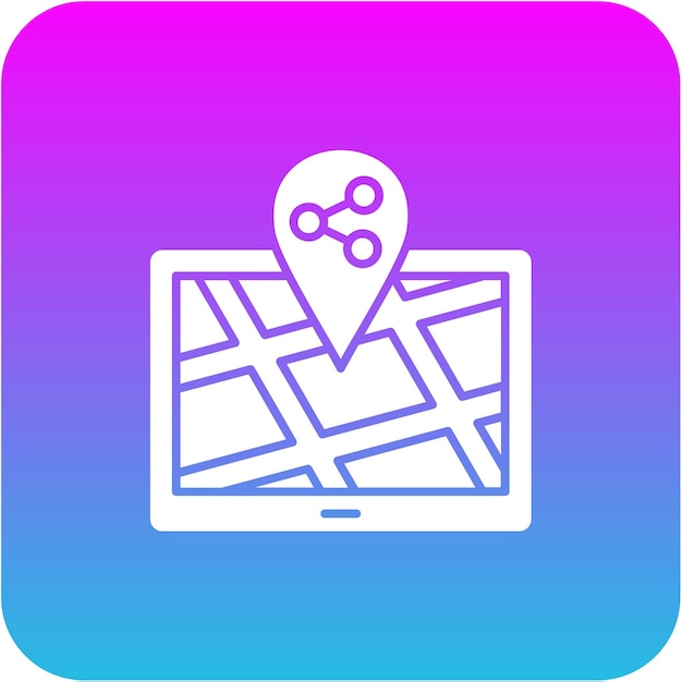 Compartir el icono de la ubicación