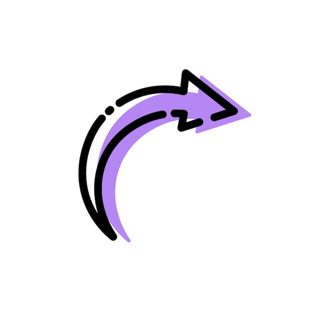 Compartir el icono del vector de estilo plano lindo