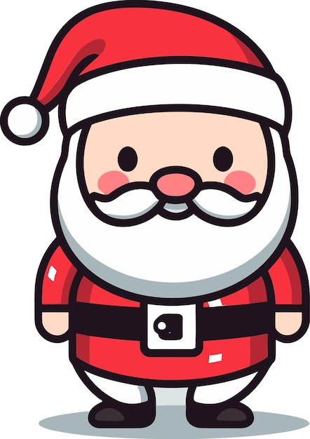 Compilación de retratos vectoriales de Papá Noel