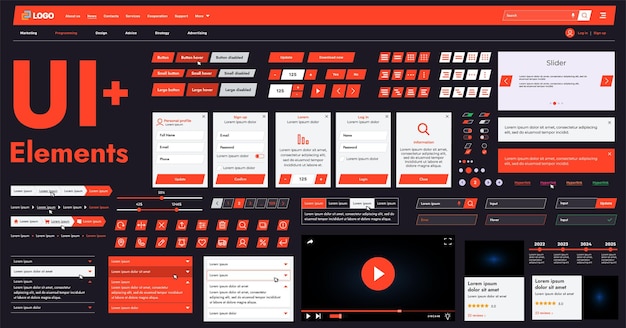 Estos componentes gráficos proporcionan un enfoque integral para el desarrollo de interfaces