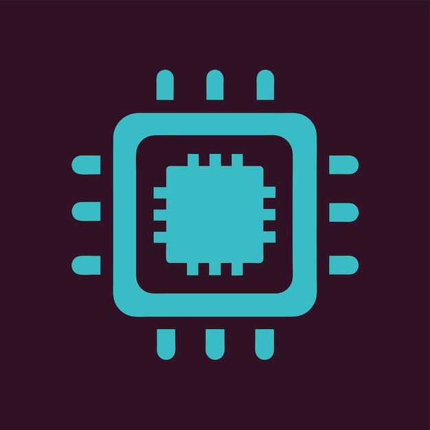 Componentes de hardware de computadora Partes y dispositivos con unidad de procesamiento gráfico Diseño vectorial de GPU