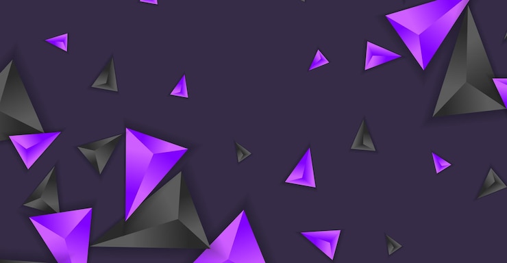 Vector composición abstracta del fondo del triángulo