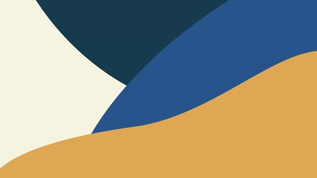 Composición abstracta con formas geométricas y bloques de color