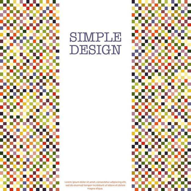 Composición de colores de formas geométricas Plantilla para ideas creativas para el diseño de portadas