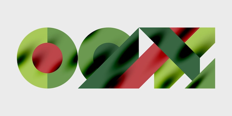 Vector composición detallada de círculos, semicírculos y triángulos con efectos brillantes y gradientes suaves un diseño vectorial elegante y moderno para proyectos creativos e inspirados en la tecnología