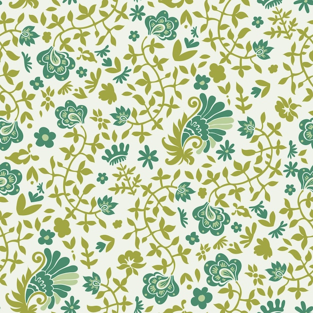 Composición floral con hojas y ramas arte