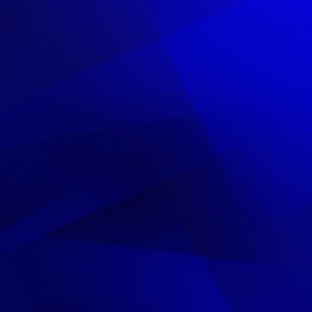 Composición geométrica abstracta en tonos de azul