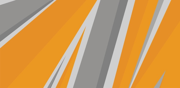 Composición geométrica abstracta con tonos de naranja y gris