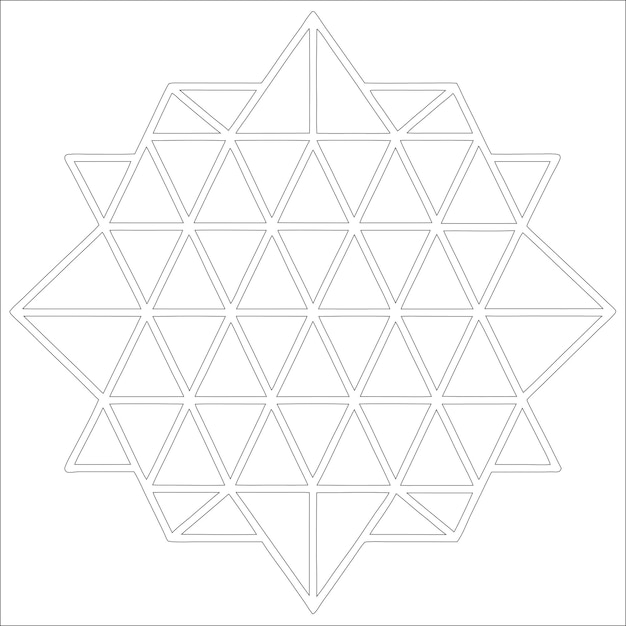 Composición geométrica de las estrellas