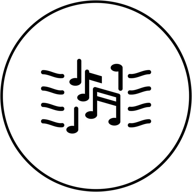 La composición de imágenes vectoriales de iconos se puede utilizar para la creatividad