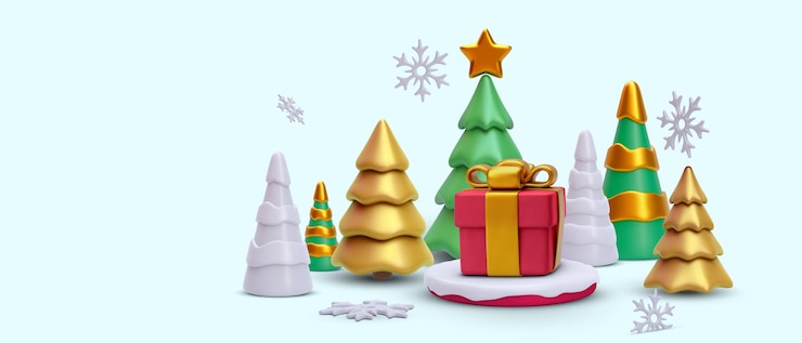 Vector composición de invierno de navidad banner y folleto de portada de póster web ilustración vectorial