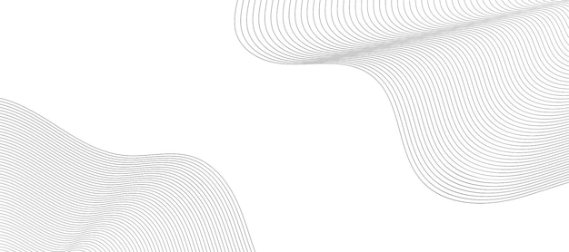 Composición de líneas espacio de copia de diseño simple