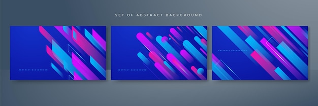 Composición de líneas y ondas de fondo abstracto creada con luces y sombras Tecnología o plantilla digital empresarial